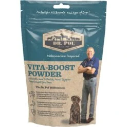 Dr. Pol Vita-Boost Digestive Support Bacon Flavor Meal Topper Powder Dog Supplement, 1-lb Bag