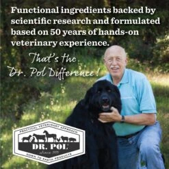 Dr. Pol Vita-Boost Digestive Support Bacon Flavor Meal Topper Powder Dog Supplement, 1-lb Bag -Pet Wellness 262218 PT2. AC SS1800 V1607531236