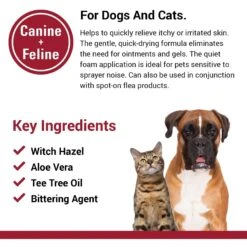 VetClassics Allergy Hot Spot Dog & Cat Foam, 8-oz Bottle 14 VetClassics Allergy Hot Spot Dog & Cat Foam, 8-oz Bottle -Pet Wellness 262756 PT6. AC SS1800 V1614358920