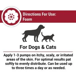 VetClassics Allergy Hot Spot Dog & Cat Foam, 8-oz Bottle 15 VetClassics Allergy Hot Spot Dog & Cat Foam, 8-oz Bottle -Pet Wellness 262756 PT7. AC SS1800 V1614357693