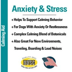 VetClassics Anxiety & Stress Calming Support Soft Chews Dog Supplement, 120 Count -Pet Wellness 262770 PT5. AC SS1800 V1614357431