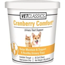 VetClassics Cranberry Comfort Urinary Tract Support Dog & Cat Supplement