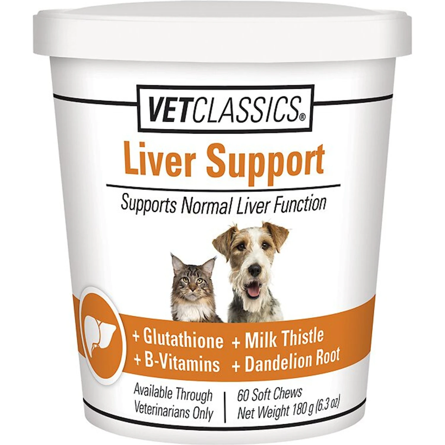 VetClassics Liver Support Soft Chews Dog & Cat Supplement 1 VetClassics Liver Support Soft Chews Dog & Cat Supplement