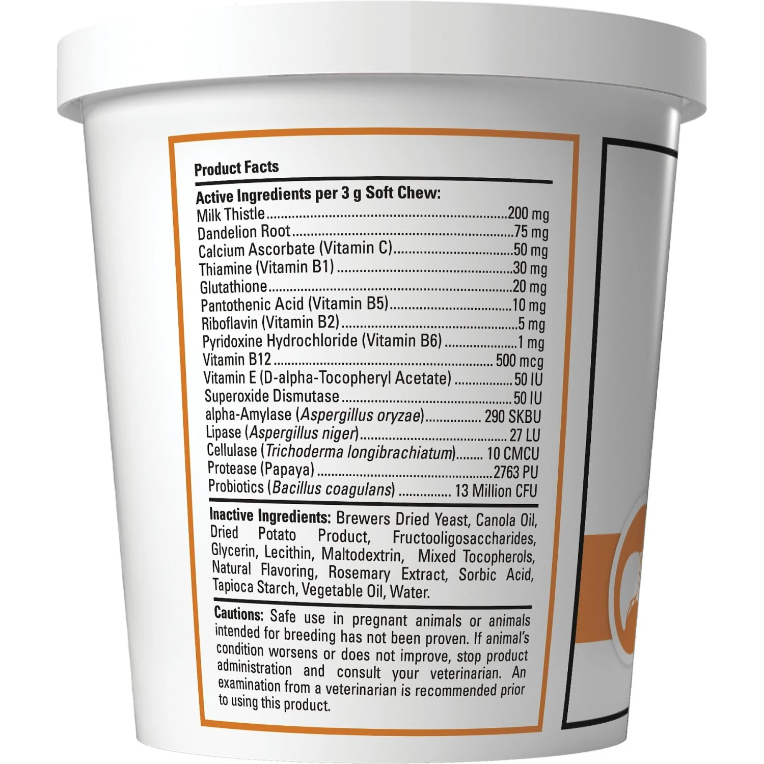VetClassics Liver Support Soft Chews Dog & Cat Supplement 3 VetClassics Liver Support Soft Chews Dog & Cat Supplement - Image 3