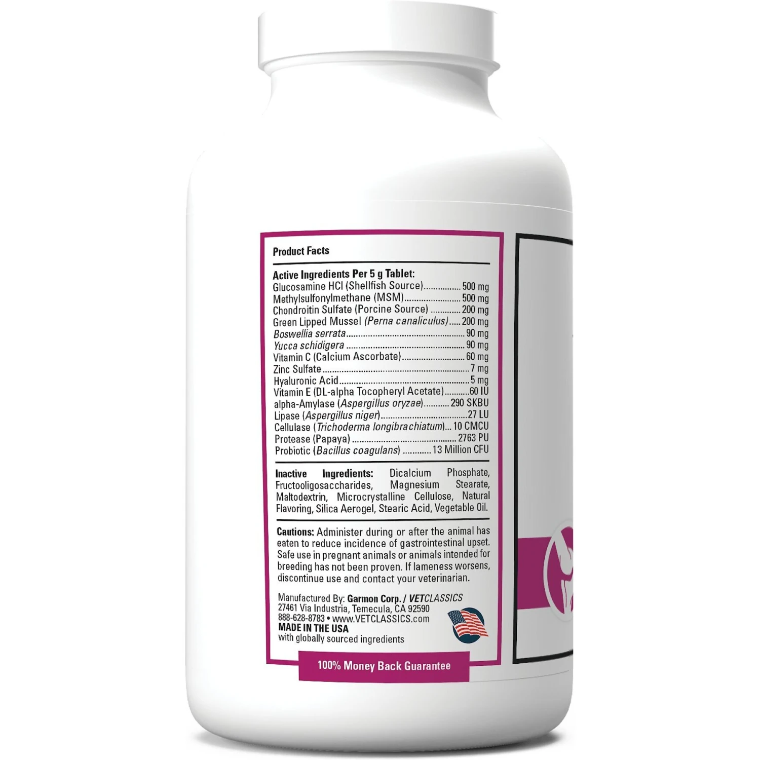 VetClassics ArthriEase-GOLD Hip & Joint & Support Chewable Tablets Dog & Cat Supplement 3 VetClassics ArthriEase-GOLD Hip & Joint & Support Chewable Tablets Dog & Cat Supplement - Image 3