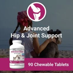 VetClassics ArthriEase-GOLD Hip & Joint & Support Chewable Tablets Dog & Cat Supplement 11 VetClassics ArthriEase-GOLD Hip & Joint & Support Chewable Tablets Dog & Cat Supplement -Pet Wellness 262806 PT3. AC SS1800 V1614352899