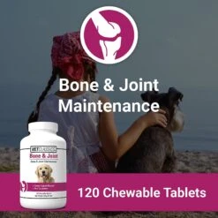 VetClassics Bone & Joint Maintenance Chewable Tablets Dog Supplement, 120 Count 11 VetClassics Bone & Joint Maintenance Chewable Tablets Dog Supplement, 120 Count -Pet Wellness 262813 PT3. AC SS1800 V1614353195