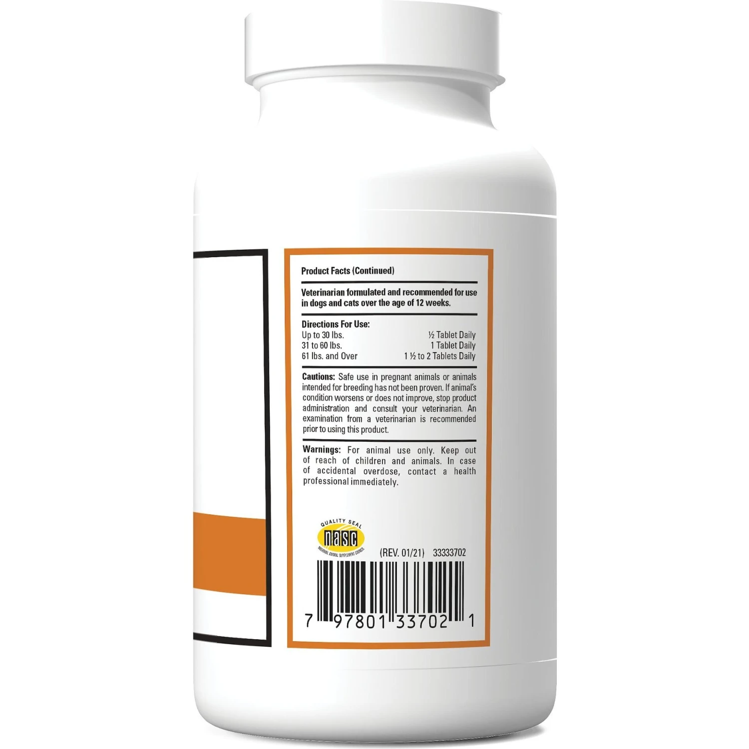 VetClassics Liver Support Chewable Tablets Dog & Cat Supplement, 60 Count 2 VetClassics Liver Support Chewable Tablets Dog & Cat Supplement, 60 Count - Image 2