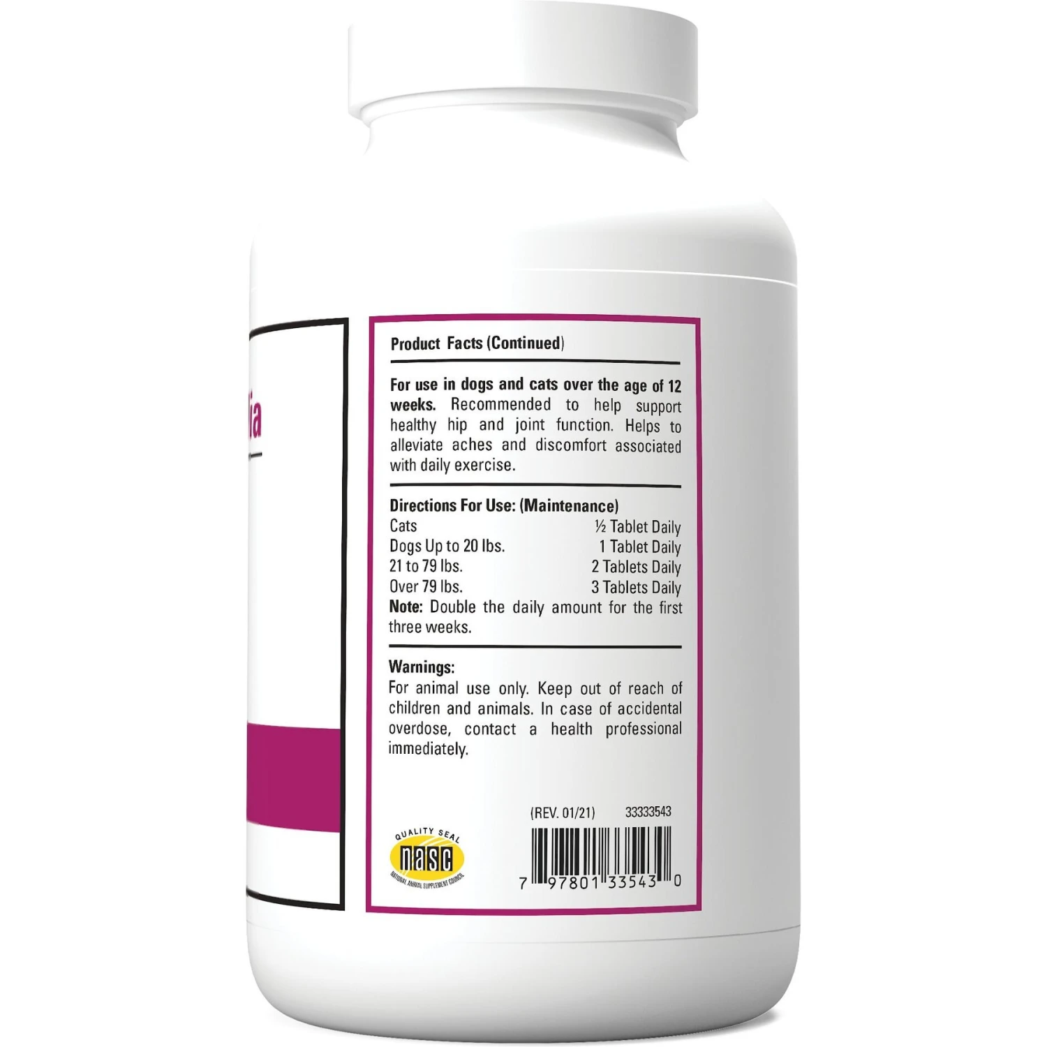 VetClassics S.O.D. & Boswellia Joint Support Chewable Tablets Dog & Cat Supplement 2 VetClassics S.O.D. & Boswellia Joint Support Chewable Tablets Dog & Cat Supplement - Image 2