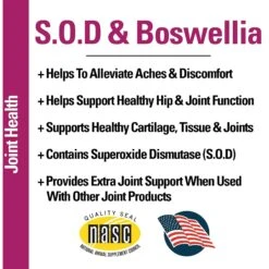 VetClassics S.O.D. & Boswellia Joint Support Chewable Tablets Dog & Cat Supplement 13 VetClassics S.O.D. & Boswellia Joint Support Chewable Tablets Dog & Cat Supplement -Pet Wellness 262830 PT5. AC SS1800 V1614359238