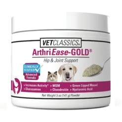 VetClassics ArthriEase-GOLD Hip & Joint Support Powder Dog & Cat Supplement