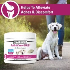 VetClassics ArthriEase-GOLD Hip & Joint Support Powder Dog & Cat Supplement 12 VetClassics ArthriEase-GOLD Hip & Joint Support Powder Dog & Cat Supplement -Pet Wellness 262838 PT4. AC SS1800 V1614358912