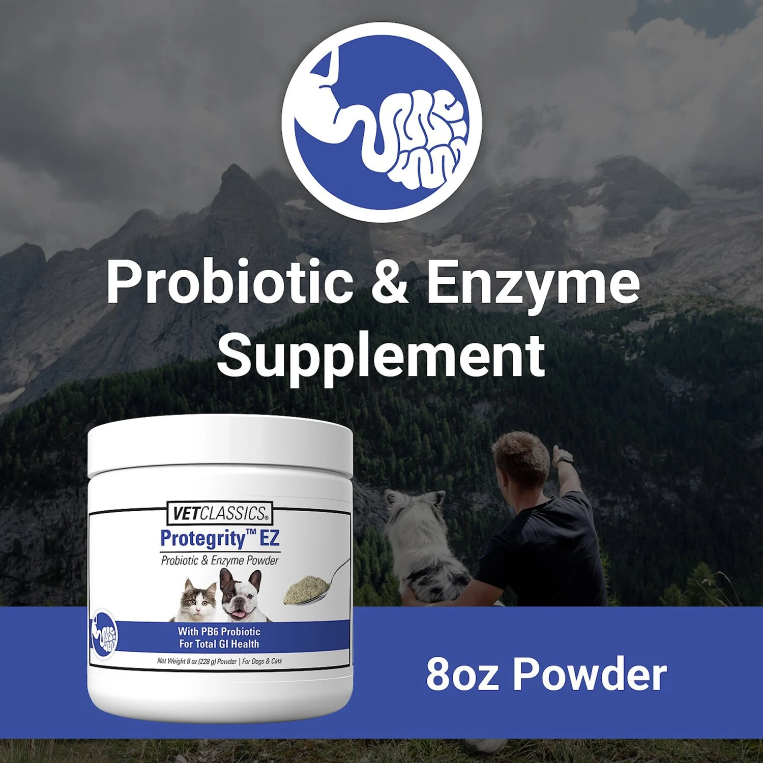 VetClassics Protegrity EZ Probiotic & Enzyme Powder Dog & Cat Supplement 4 VetClassics Protegrity EZ Probiotic & Enzyme Powder Dog & Cat Supplement - Image 4