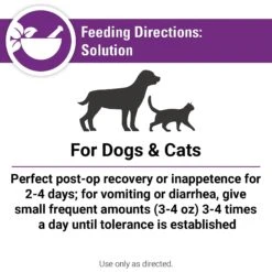 VetClassics Pet-A-Lyte Oral Electrolyte Solution Dog & Cat Supplement, 32-oz Bottle -Pet Wellness 262851 PT7. AC SS1800 V1614358584