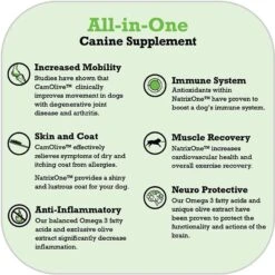 NatrixOne Omega 3 Anti-Inflammatory Dog Supplement -Pet Wellness 263415 PT2. AC SS1800 V1616681797