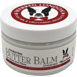 Warren London Hydrating Butter Nose & Paw Dog Balm, 4-oz Jar