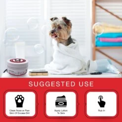 Warren London Hydrating Butter Nose & Paw Dog Balm, 4-oz Jar -Pet Wellness 263434 PT3. AC SS1800 V1660254654