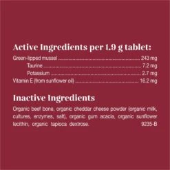 EverRoot By Purina Heart Health + Taurine & Green Lipped Mussels Chewable Tablets Dog Supplement, 60 Count 13 EverRoot By Purina Heart Health + Taurine & Green Lipped Mussels Chewable Tablets Dog Supplement, 60 Count -Pet Wellness 263469 PT4. AC SS1800 V1700161586