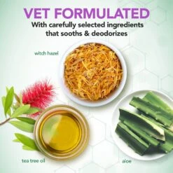 Vet's Best Ear Relief Finger Dog Wipes, 50 Count -Pet Wellness 263479 PT2. AC SS1800 V1657656520