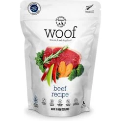 The New Zealand Natural Pet Food Co. Woof Beef Recipe Grain-Free Freeze-Dried Dog Food