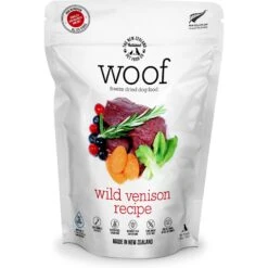 The New Zealand Natural Pet Food Co. Woof Wild Venison Recipe Grain-Free Freeze-Dried Dog Food