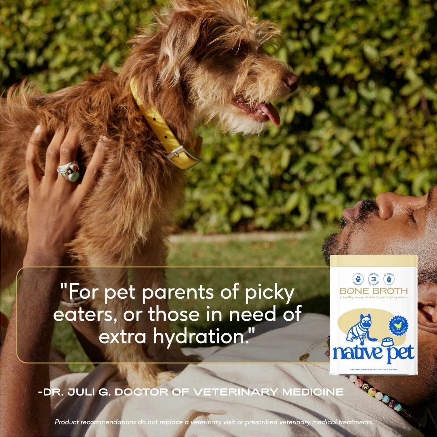 Native Pet Organic Chicken Bone Broth Powder Dog & Cat Food Topper 5 Native Pet Organic Chicken Bone Broth Powder Dog & Cat Food Topper - Image 5