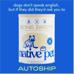 Native Pet Organic Chicken Bone Broth Powder Dog & Cat Food Topper 17 Native Pet Organic Chicken Bone Broth Powder Dog & Cat Food Topper -Pet Wellness 263646 PT8. AC SS1800 V1688413561