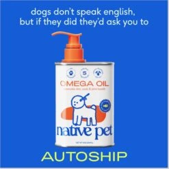 Native Pet Omega 3 Fish Oil To Support Skin & Coat Health Dog Supplement -Pet Wellness 263654 PT8. AC SS1800 V1688418162