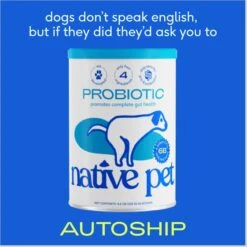 Native Pet Vet-Formulated Probiotic & Prebiotic Digestive Issues Powder Supplement For Dogs -Pet Wellness 263657 PT8. AC SS1800 V1688413558