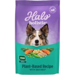 Halo Holistic Vegan Complete Digestive Health Plant-Based Recipe With Kelp Adult Formula Dry Dog Food