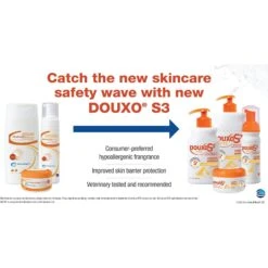 Douxo S3 PYO Antiseptic Antifungal Chlorhexidine Dog Mousse, 5.1-oz Bottle -Pet Wellness 264188 PT6. AC SS1800 V1644336744