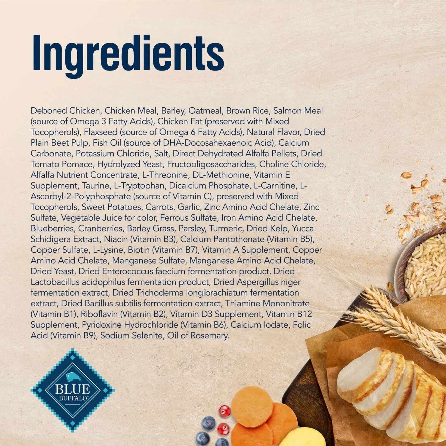 Blue Buffalo True Solutions Small & Mighty Small Breed Formula Adult Dry Dog Food 5 Blue Buffalo True Solutions Small & Mighty Small Breed Formula Adult Dry Dog Food - Image 5