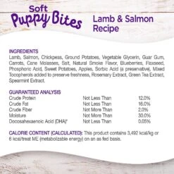 Wellness Soft Puppy Bites Lamb & Salmon Recipe Grain-Free Natural Dog Treats 11 Wellness Soft Puppy Bites Lamb & Salmon Recipe Grain-Free Natural Dog Treats -Pet Wellness 264908 PT4. AC SS1800 V1608691346