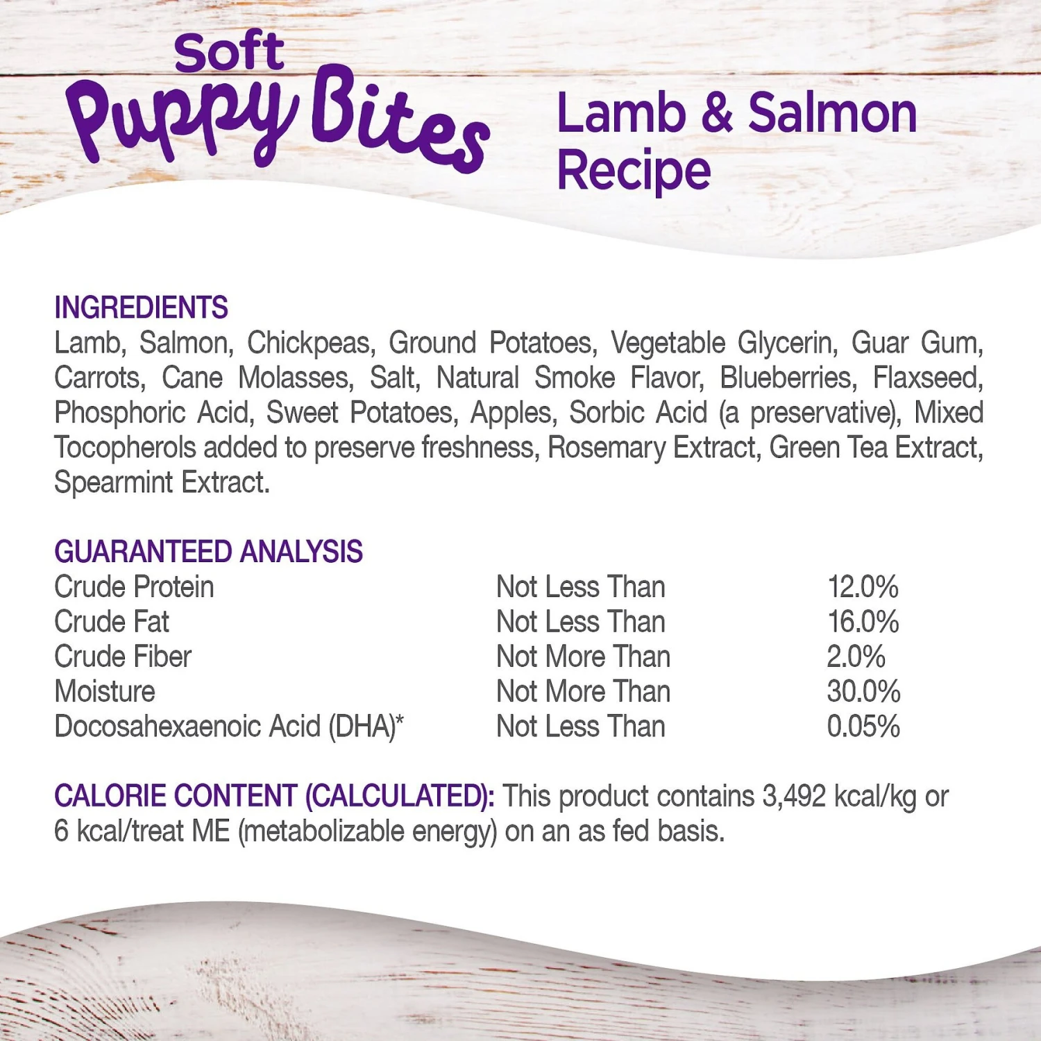 Wellness Soft Puppy Bites Lamb & Salmon Recipe Grain-Free Natural Dog Treats 5 Wellness Soft Puppy Bites Lamb & Salmon Recipe Grain-Free Natural Dog Treats - Image 5