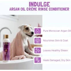 Bio-Groom Indulge Argan Oil Dog Creme Rinse -Pet Wellness 265048 PT2. AC SS1800 V1670512156