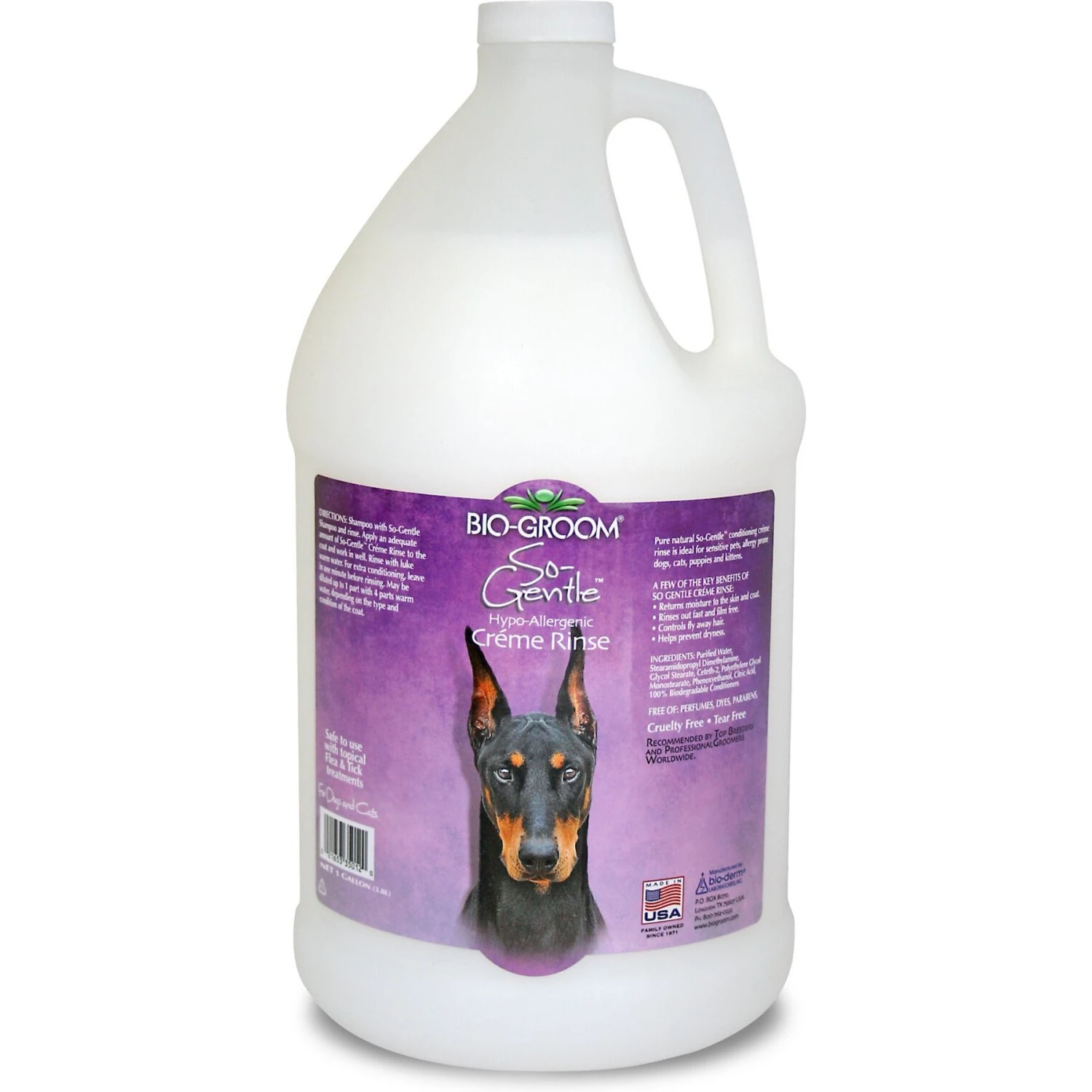 Bio-Groom So-Gentle Hypo-Allergenic Creme Rinse Dog Shampoo 1 Bio-Groom So-Gentle Hypo-Allergenic Creme Rinse Dog Shampoo