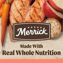 Merrick Healthy Grains Real Salmon & Brown Rice Recipe With Ancient Grains Dry Dog Food 12 Merrick Healthy Grains Real Salmon & Brown Rice Recipe With Ancient Grains Dry Dog Food -Pet Wellness 265087 PT3. AC SS1800 V1620842844