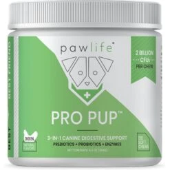Pawlife Pro Pup 3-in-1 Canine Digestive Support Formula Chicken Flavor Soft Chews Dog Supplement, 120 Count