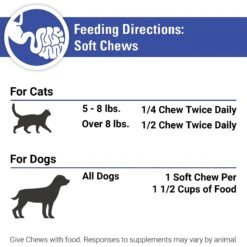 VetClassics Protegrity EZ Probiotic & Enzyme Soft Chews Dog & Cat Supplement, 120 Count -Pet Wellness 265192 PT7. AC SS1800 V1614358001