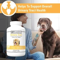 VetClassics Urinary Tract Chewable Tablets Dog Supplement, 120 Count -Pet Wellness 265194 PT4. AC SS1800 V1614357110