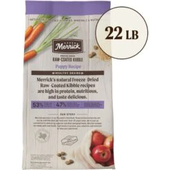 Merrick Healthy Grains Raw-Coated Kibble Puppy Recipe Freeze-Dried Dry Dog Food -Pet Wellness 265208 PT2. AC SS1800 V1673561190