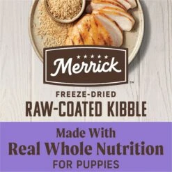 Merrick Healthy Grains Raw-Coated Kibble Puppy Recipe Freeze-Dried Dry Dog Food -Pet Wellness 265208 PT4. AC SS1800 V1673561196
