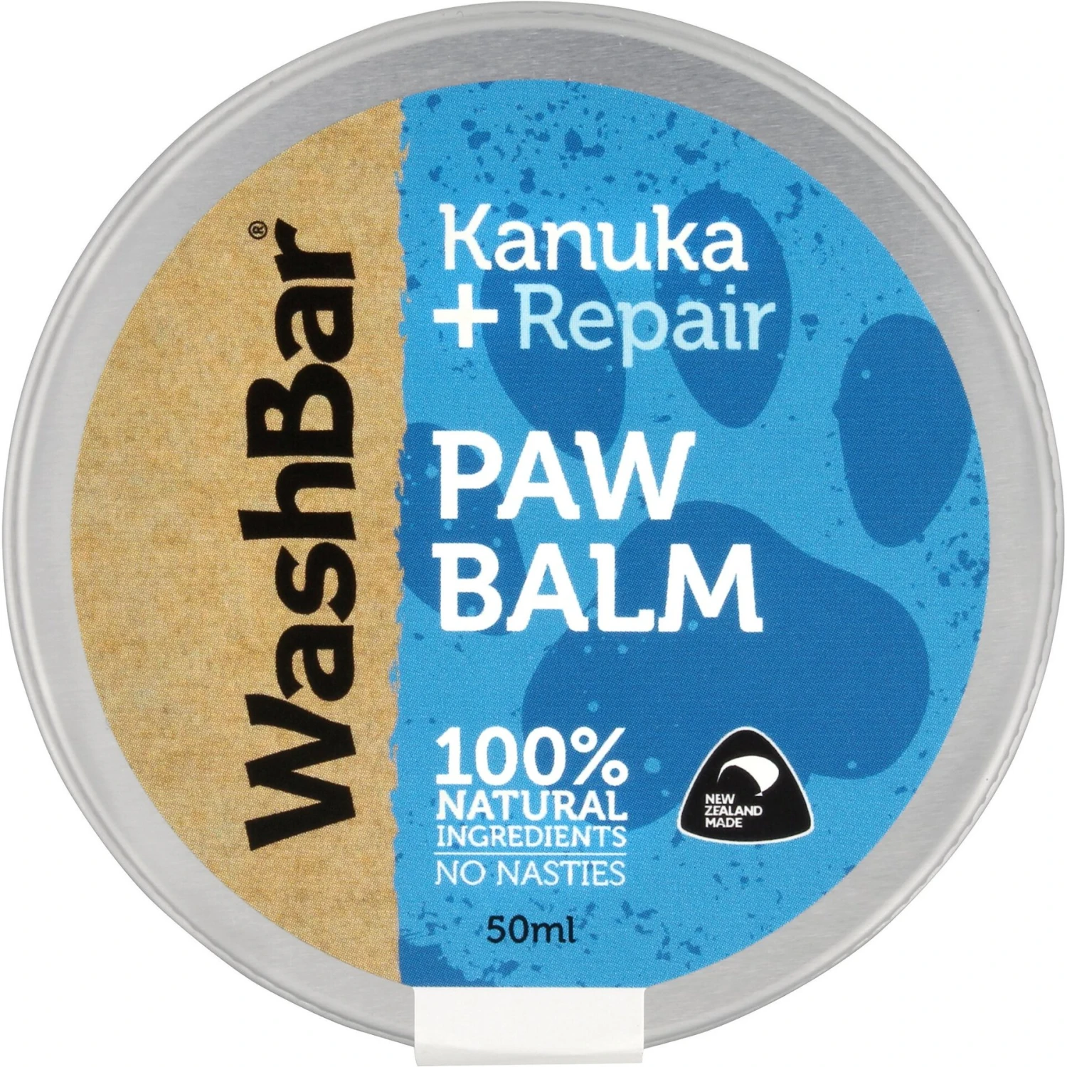 WashBar Kanuka + Repair Dog Paw Balm, 1.7-oz Tin 1 WashBar Kanuka + Repair Dog Paw Balm, 1.7-oz Tin