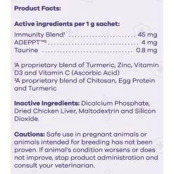 PetsPrefer Immunity Support Chicken Flavor Powder Cat & Dog Supplement, 30-gram Bottle -Pet Wellness 265869 PT4. AC SS1800 V1612378291