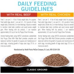 Purina Puppy Chow Pate Real Beef & Chicken Wet Puppy Food Variety Pack 17 Purina Puppy Chow Pate Real Beef & Chicken Wet Puppy Food Variety Pack -Pet Wellness 265981 PT8. AC SS1800 V1675970952