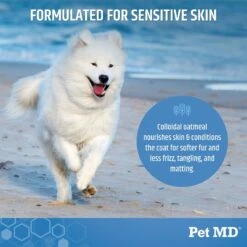 Pet MD Bright Whitening Cat & Dog Shampoo -Pet Wellness 266151 PT3. AC SS1800 V1659886828
