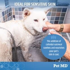 Pet MD Bright Whitening Cat & Dog Shampoo -Pet Wellness 266151 PT4. AC SS1800 V1659886713