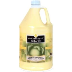 Best Shot Scentament Spa Oatmeal Lemon Vanilla & Jojoba Dog & Cat Conditioner, 1-gal Bottle
