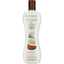 BioSilk Silk Therapy Organic Coconut Oil Dog Shampoo