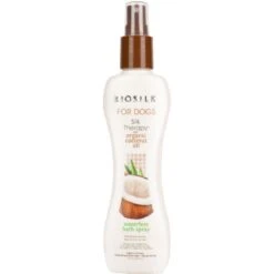 BioSilk Silk Therapy Organic Coconut Waterless Dog Bath Spray